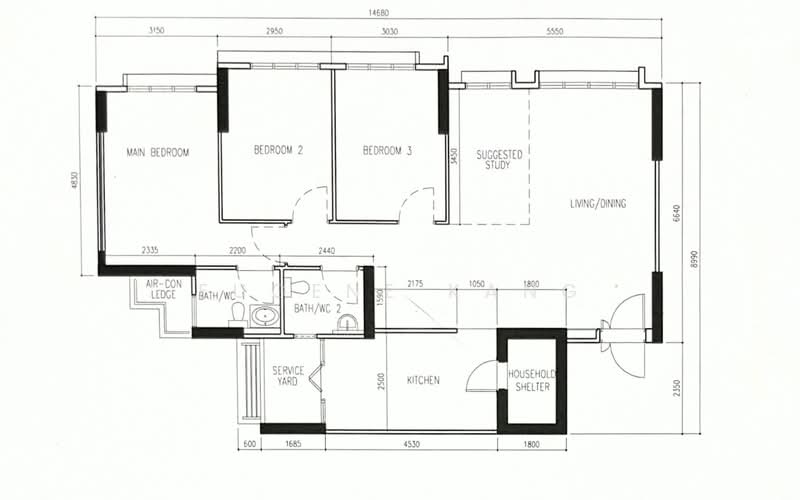 808B Choa Chu Kang Avenue 1, 808B Choa Chu Kang Avenue 1, 3 Bedrooms, 1,205 sqft, HDB Flat For Sale, by Eugene Kang, 500198740 - PropertyGuru.com.sg