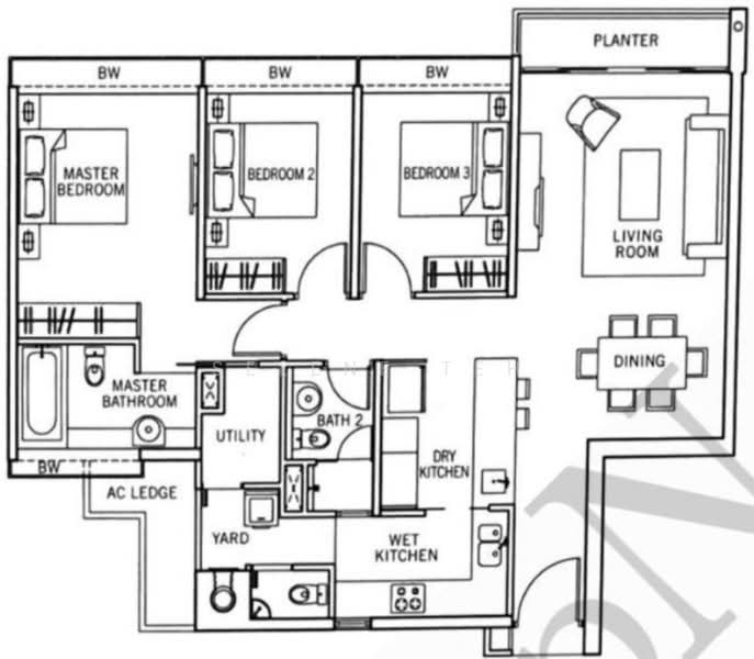 The Centris, 65 Jurong West Central 3, 3 Bedrooms, 1,238 sqft, Apartment For Sale, by Selene Teh, 500198748 - PropertyGuru.com.sg