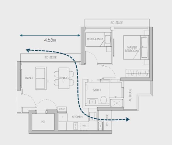 8@BT, 6 Bukit Timah Link, 2 Bedrooms, 624 sqft, Condominium For Sale, by Alvin Kwan, 500198750 - PropertyGuru.com.sg