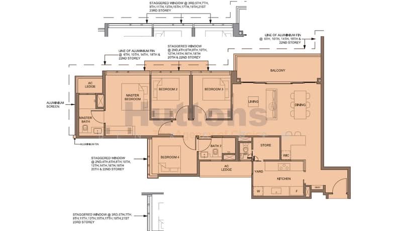 Parc Clematis, 8F Jalan Lempeng, 4 Bedrooms, 1,292 sqft, Condominium For Sale, by Ben XIA 夏天鹏, 500198751 - PropertyGuru.com.sg
