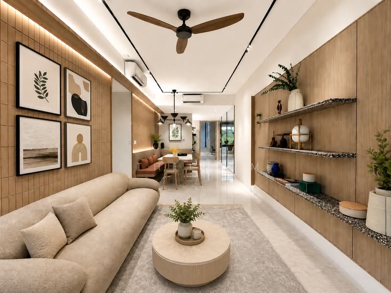 Pinetree Hill, 30 Pine Grove, 3 Bedrooms, 969 sqft, Condominium For Sale, by Ethel Lim, 500198760 - Living Room - PropertyGuru.com.sg