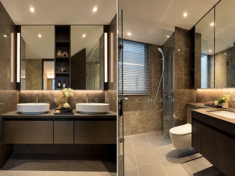 Tembusu Grand, 96 Jalan Tembusu, 5 Bedrooms, 2,691 sqft, Condominium For Sale, by Allyssa Chan, 500198838 - Bathroom - PropertyGuru.com.sg