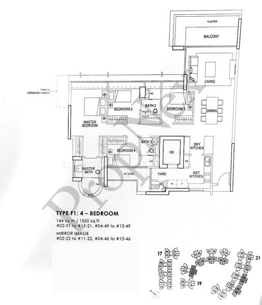 Double Bay Residences, 21B Simei Street 4, 4 Bedrooms, 1,550 sqft, Condominium For Sale, by Christina Lau, 500198880 - PropertyGuru.com.sg
