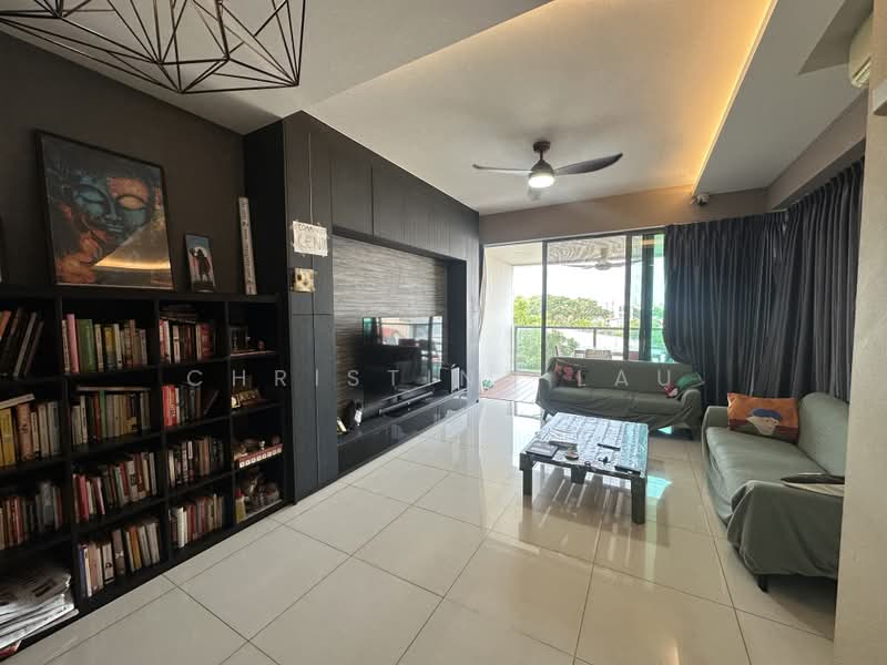 Double Bay Residences, 21B Simei Street 4, 4 Bedrooms, 1,550 sqft, Condominium For Sale, by Christina Lau, 500198880 - Living Room - PropertyGuru.com.sg