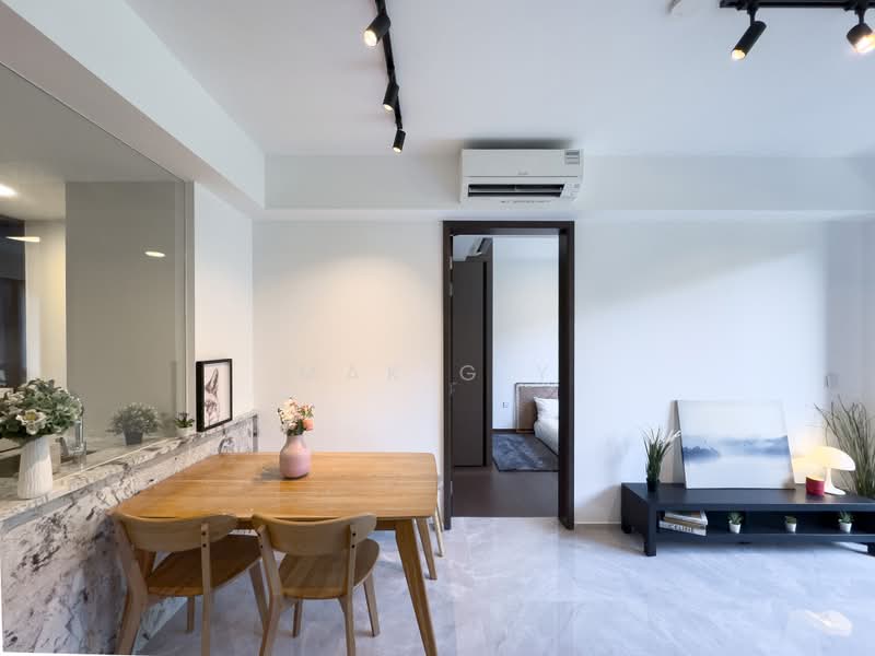 Tembusu Grand, 94 Jalan Tembusu, 2 Bedrooms, 667 sqft, Condominium For Rent, by Mak G Y, 500198895 - Dining Room - PropertyGuru.com.sg
