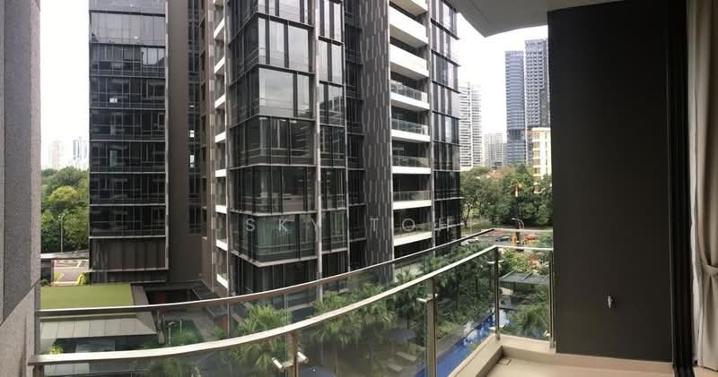 One Balmoral, 1A Balmoral Road, 1 Bedroom, 592 sqft, Condominium For Sale, by Sky Toh, 500198957 - Balcony - PropertyGuru.com.sg