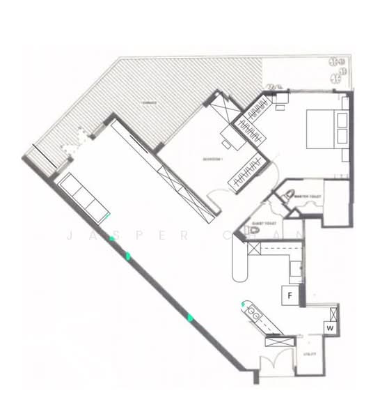 Villa Marina, 25 Jalan Sempadan, 2 Bedrooms, 1,561 sqft, Condominium For Sale, by Jasper Chan, 500199005 - PropertyGuru.com.sg