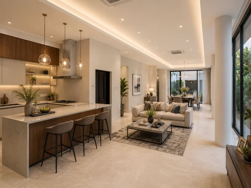 ✨ BRAND NEW LUXURY DETACHED @ SIAN TUAN AVENUE ✨, , 7 Bedrooms, 11,563 sqft, Detached House For Sale, by Alfred Wu, 500199008 - Kitchen - PropertyGuru.com.sg