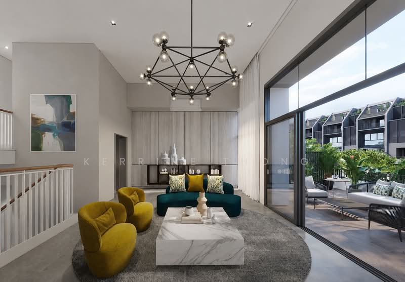 Pollen Collection, Pollen View Off Nim Road, 5 Bedrooms, 4,639 sqft, Corner Terrace For Sale, by Kerrine Thong, 500199010 - Living Room - PropertyGuru.com.sg