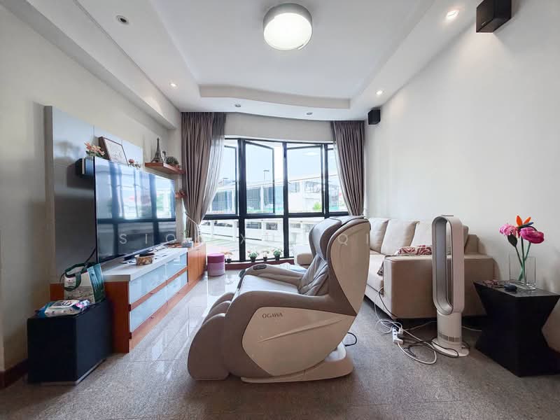 Eastpoint Green, 3 Simei Street 3, 3 Bedrooms, 1,119 sqft, Condominium For Sale, by Siok Xue Qian, 500199016 - Living Room - PropertyGuru.com.sg