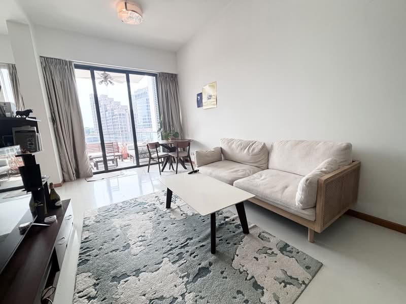 The Pier at Robertson, 80 Mohamed Sultan Road, 1 Bedroom, 732 sqft, Apartment For Rent, by Calvin Ng, 500199018 - Living Room - PropertyGuru.com.sg