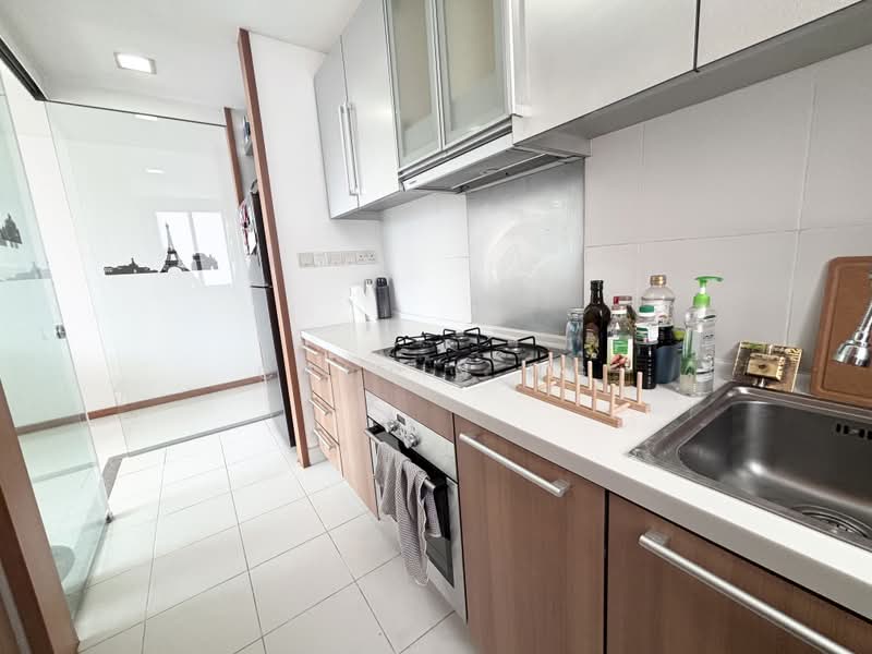 The Pier at Robertson, 80 Mohamed Sultan Road, 1 Bedroom, 732 sqft, Apartment For Rent, by Calvin Ng, 500199018 - Kitchen - PropertyGuru.com.sg