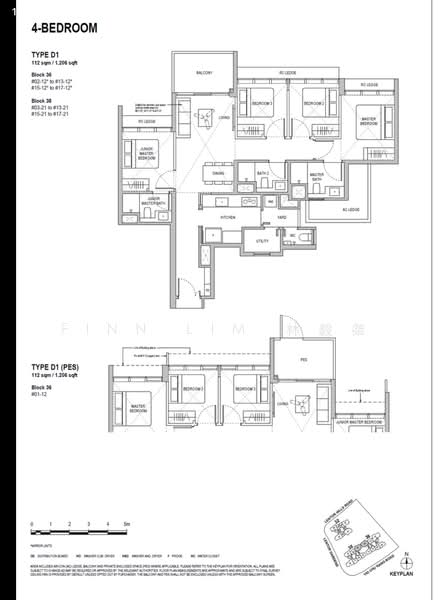 Lentoria, 32 Lentor Hills Road, 4 Bedrooms, 1,206 sqft, Condominium For Sale, by Finn Lim 林毅桀, 500199124 - PropertyGuru.com.sg