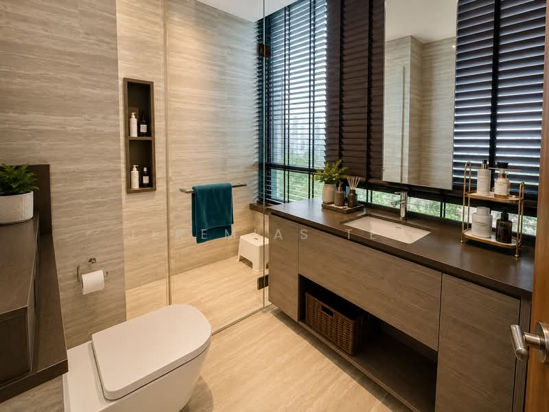 The Crest, 103 Prince Charles Crescent, 2 Bedrooms, 893 sqft, Condominium For Sale, by Jeremias Teo, 500199168 - Bathroom - PropertyGuru.com.sg