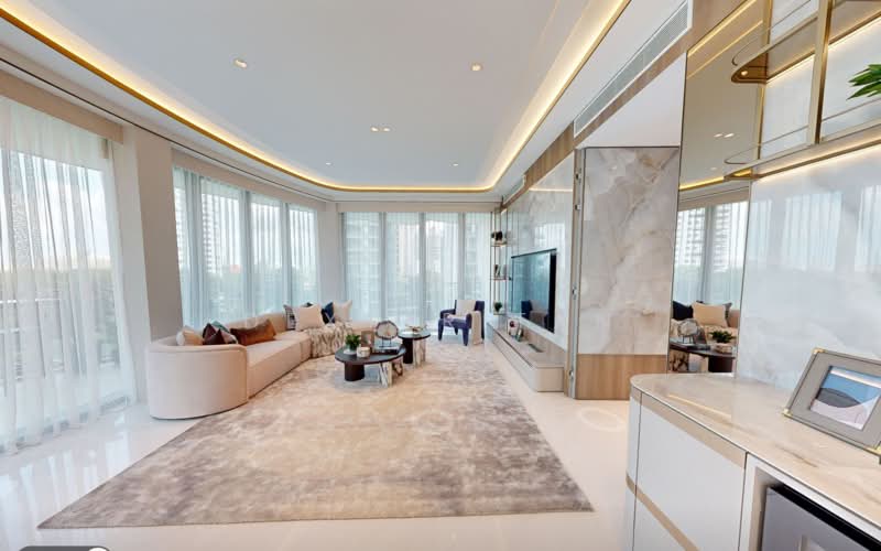 Cliveden at Grange, 100 Grange Road, 3 Bedrooms, 2,153 sqft, Condominium For Sale, by Dexter Tan, 500199222 - Living Room - PropertyGuru.com.sg