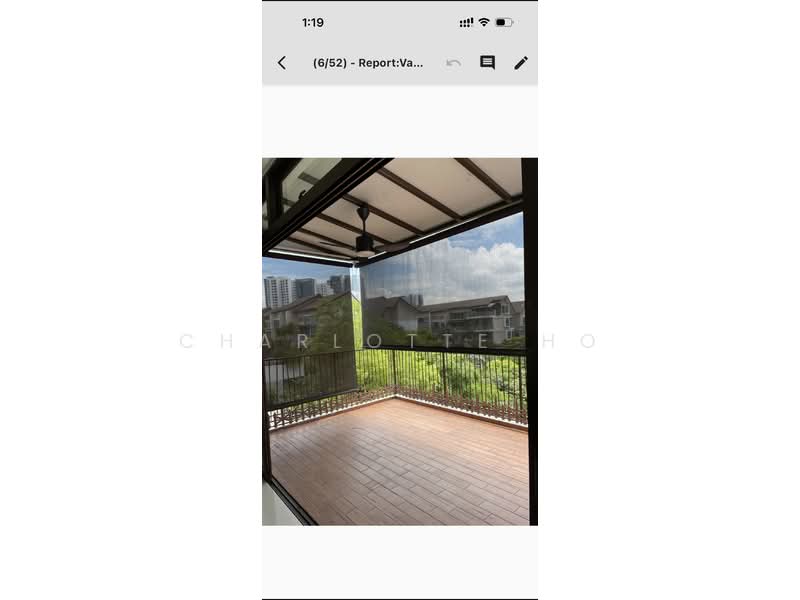 Varsity Park Condominium, 34 West Coast Road, 3 Bedrooms, 2,152 sqft, Condominium For Sale, by Charlotte Ho, 500199267 - Balcony - PropertyGuru.com.sg