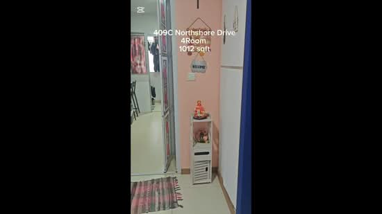 409C Northshore Drive, 409C Northshore Drive, 3 Bedrooms, 1,012 sqft, HDB Flat For Sale, by Ann Lim Lay Hoon, 500199270 - PropertyGuru.com.sg
