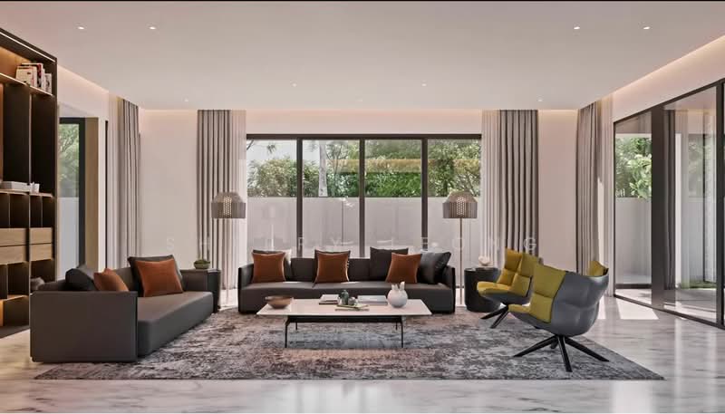 Newly TOP Detached House at Prime District 10 with Pool, Mount Sinai Road/ Henry Park, 7 Bedrooms, 12,239 sqft, Detached House For Sale, by Sherry Leong, 500199341 - Living Room - PropertyGuru.com.sg
