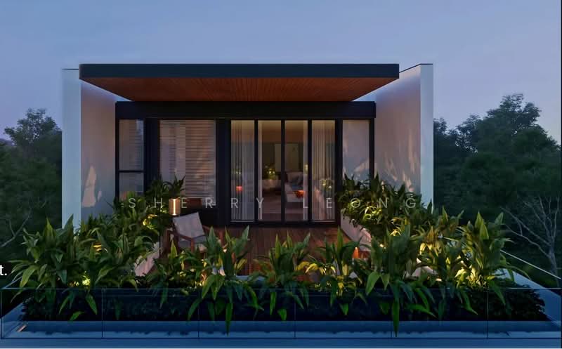 Newly TOP Detached House at Prime District 10 with Pool, Mount Sinai Road/ Henry Park, 7 Bedrooms, 12,239 sqft, Detached House For Sale, by Sherry Leong, 500199341 - Balcony - PropertyGuru.com.sg