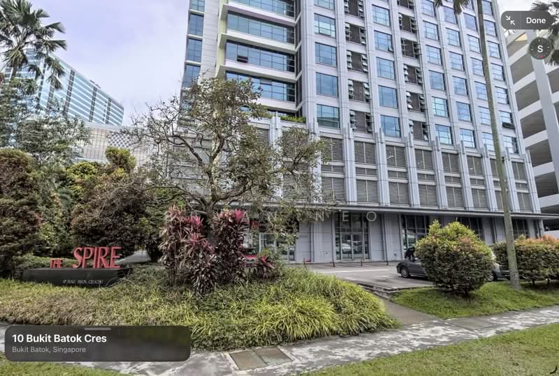The Spire, 10 Bukit Batok Crescent, 2,950 sqft, Light Industrial (B1) For Sale, by Bryan Neo, 500199370 - Exterior - CommercialGuru.com.sg