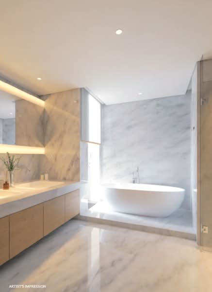 Henry Park Estate, Mount Sinai Lane, 6 Bedrooms, 12,239 sqft, Detached House For Sale, by Xavier Aw (欧伟廷), 500199414 - Bathroom - PropertyGuru.com.sg