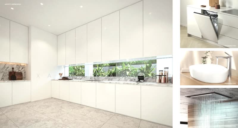Henry Park Estate, Mount Sinai Lane, 6 Bedrooms, 12,239 sqft, Detached House For Sale, by Xavier Aw (欧伟廷), 500199414 - Kitchen - PropertyGuru.com.sg