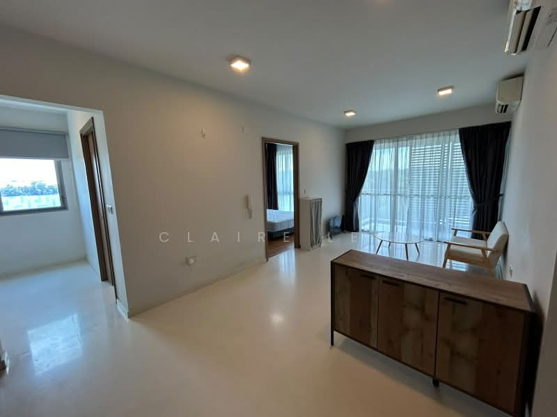 Q Bay Residences, 1 Tampines Street 86, 1 Bedroom, 590 sqft, Condominium For Rent, by Claire Lee, 500199423 - Living Room - PropertyGuru.com.sg