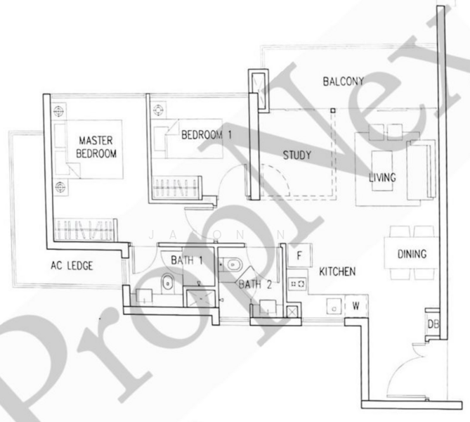 Eight Riversuites, 8 Whampoa East, 2 Bedrooms, 807 sqft, Condominium For Sale, by Jason Ng, 500199433 - PropertyGuru.com.sg