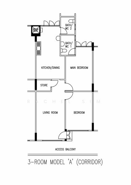 293 Tampines Street 22, 293 Tampines Street 22, Room Rental, 110 sqft, HDB Flat For Rent, by Rachel Sim, 500199450 - PropertyGuru.com.sg
