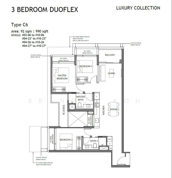 The Robertson Opus, 11 Unity Street, 3 Bedrooms, 990 sqft, Condominium For Sale, by Brandon Koh, 500199467 - PropertyGuru.com.sg