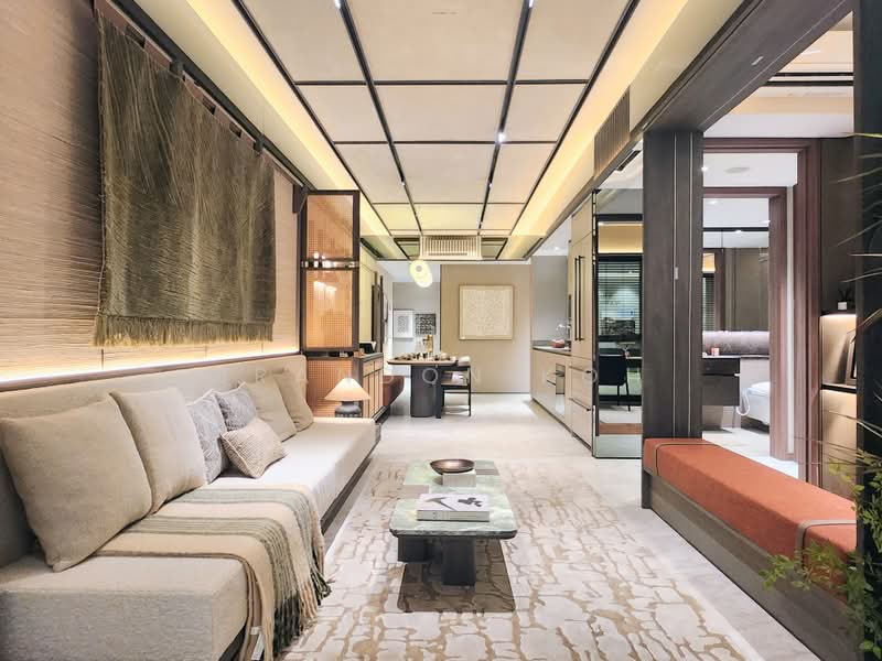 The Robertson Opus, 11 Unity Street, 3 Bedrooms, 990 sqft, Condominium For Sale, by Brandon Koh, 500199467 - Living Room - PropertyGuru.com.sg