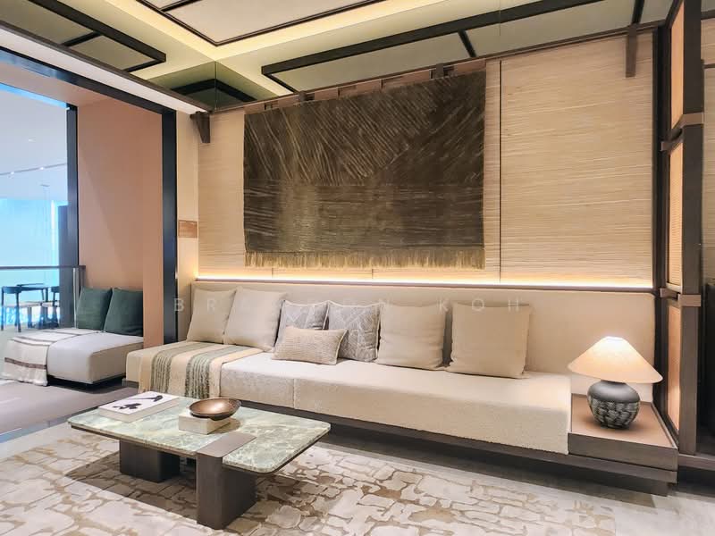The Robertson Opus, 11 Unity Street, 3 Bedrooms, 990 sqft, Condominium For Sale, by Brandon Koh, 500199467 - Living Room - PropertyGuru.com.sg