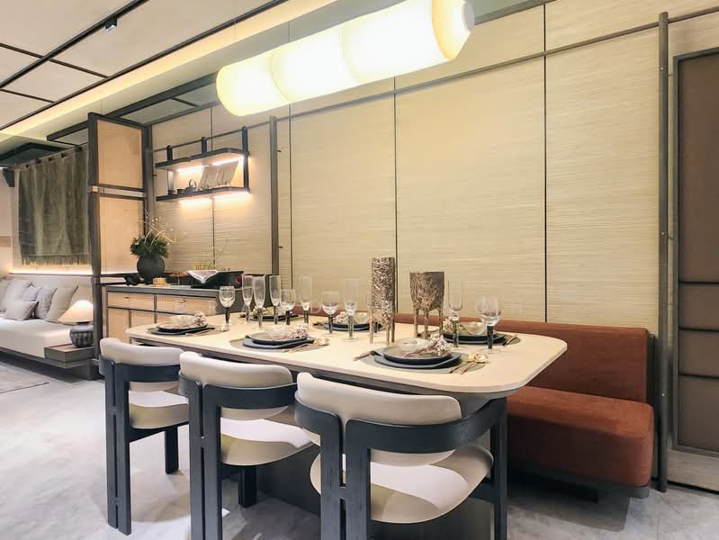 The Robertson Opus, 11 Unity Street, 3 Bedrooms, 990 sqft, Condominium For Sale, by Brandon Koh, 500199467 - Dining Room - PropertyGuru.com.sg