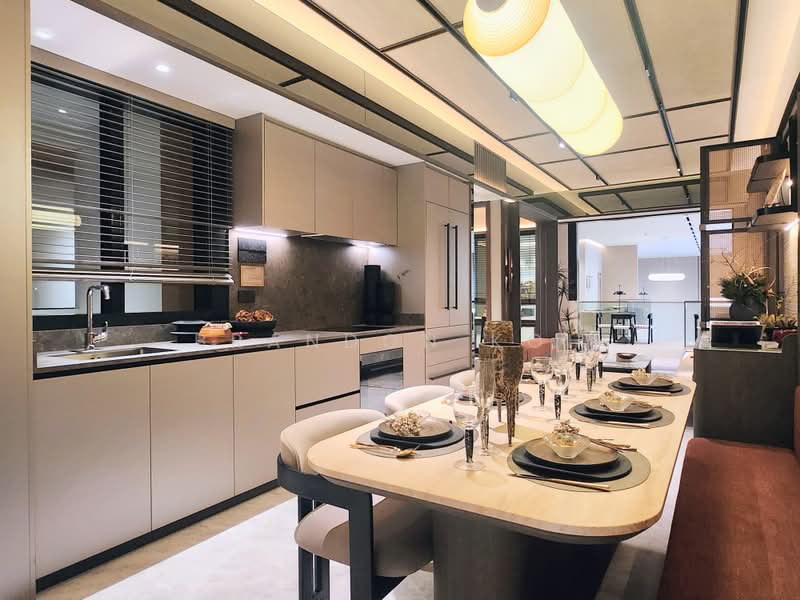 The Robertson Opus, 11 Unity Street, 3 Bedrooms, 990 sqft, Condominium For Sale, by Brandon Koh, 500199467 - Kitchen - PropertyGuru.com.sg