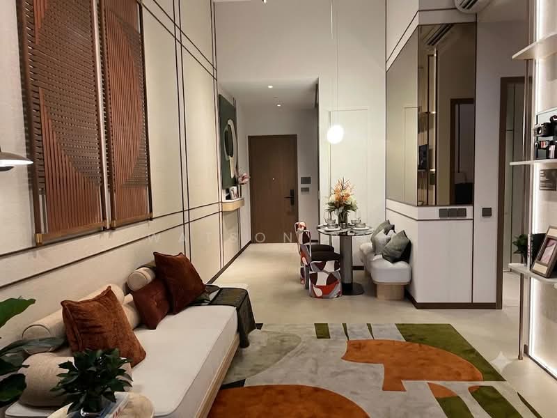 The Sen, De Souza Avenue, 2 Bedrooms, 678 sqft, Condominium For Sale, by Watson Poh, 500199479 - Living Room - PropertyGuru.com.sg
