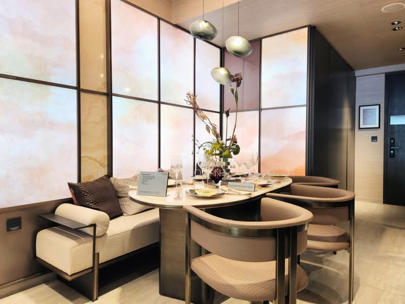 The Collective At One Sophia, 1A Sophia Road, 3 Bedrooms, 1,023 sqft, Condominium For Sale, by Brandon Koh, 500199484 - Dining Room - PropertyGuru.com.sg