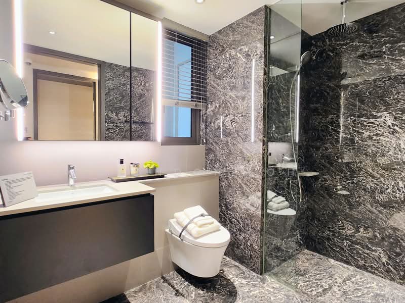 The Collective At One Sophia, 1A Sophia Road, 3 Bedrooms, 1,023 sqft, Condominium For Sale, by Brandon Koh, 500199484 - Master Bathroom - PropertyGuru.com.sg