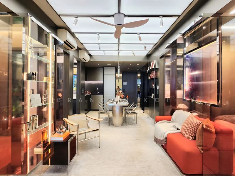 The Collective At One Sophia, 1A Sophia Road, 2 Bedrooms, 764 sqft, Condominium For Sale, by Brandon Koh, 500199489 - Living Room - PropertyGuru.com.sg