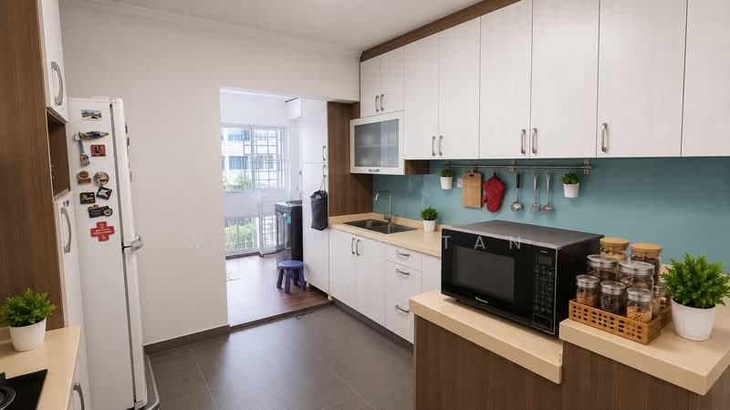 894D Woodlands Drive 50, 894D Woodlands Drive 50, 3 Bedrooms, 1,076 sqft, HDB Flat For Sale, by William Tan 陳威誦, 500199507 - Kitchen - PropertyGuru.com.sg