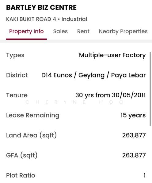 Bartley Biz Centre, 13 Kaki Bukit Road 4, 4,284 sqft, Factory / Workshop (B2) For Rent, by Cheryne Hoo, 500199524 - CommercialGuru.com.sg