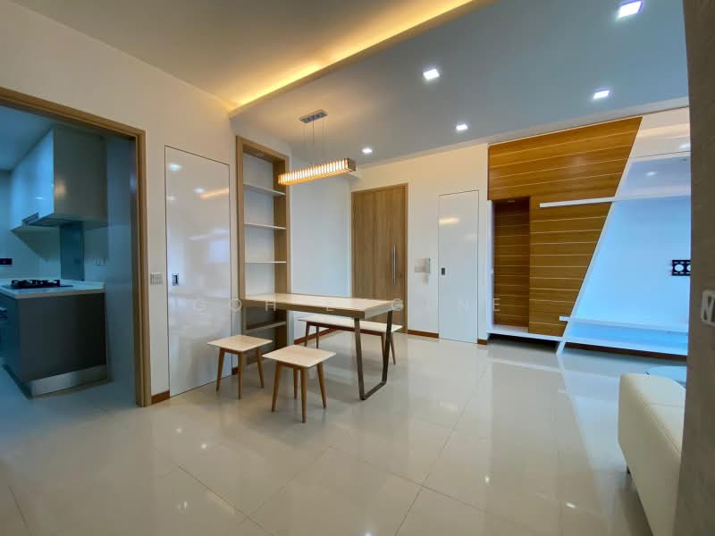 Caspian, 50 Lakeside Drive, 2 Bedrooms, 936 sqft, Condominium For Rent, by Goh Eugene, 500199569 - Kitchen - PropertyGuru.com.sg