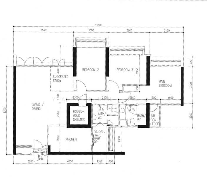 416 Clementi Avenue 1, 416 Clementi Avenue 1, 3 Bedrooms, 1,260 sqft, HDB Flat For Sale, by Yap Shu Hua, 500199594 - PropertyGuru.com.sg
