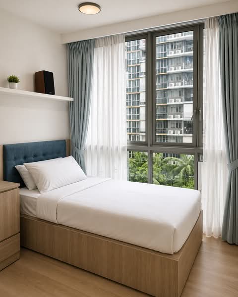 Sol Acres, 8 Choa Chu Kang Grove, 3 Bedrooms, 1,066 sqft, Executive Condominium For Sale, by Elizabeth Lee, 500199598 - Bedroom - PropertyGuru.com.sg