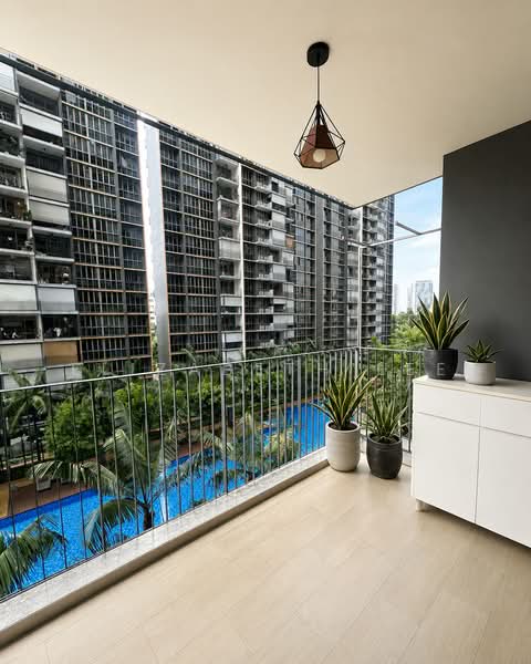 Sol Acres, 8 Choa Chu Kang Grove, 3 Bedrooms, 1,066 sqft, Executive Condominium For Sale, by Elizabeth Lee, 500199598 - Balcony - PropertyGuru.com.sg