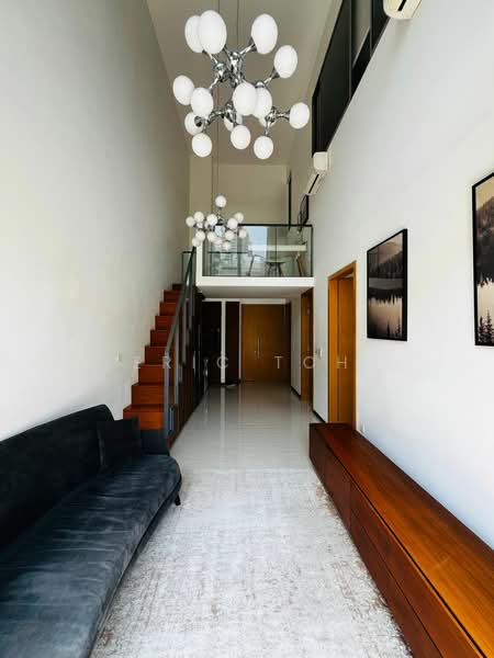 Pollen & Bleu, 15 Farrer Drive, 2 Bedrooms, 1,163 sqft, Condominium For Sale, by Eric Toh, 500199603 - Living Room - PropertyGuru.com.sg