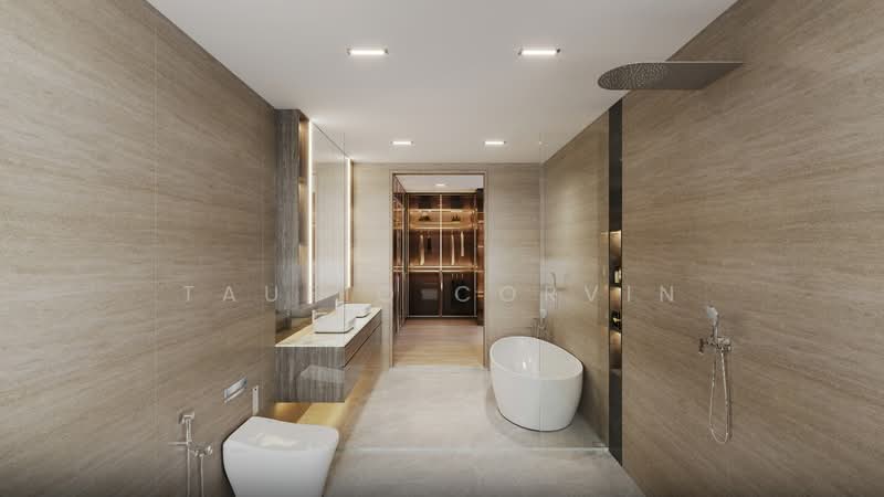 Aida Street, East Coast / Marine Parade, 5 Bedrooms, 5,900 sqft, Semi-Detached House For Sale, by Taufiq Corvin, 500199612 - Bathroom - PropertyGuru.com.sg