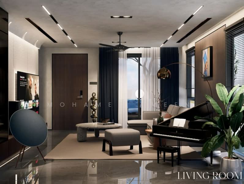 25A Namly Rise, , 5 Bedrooms, 4,377 sqft, Semi-Detached House For Sale, by Mohamed Ameen, 500199615 - Living Room - PropertyGuru.com.sg