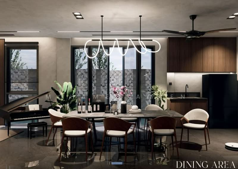 25A Namly Rise, , 5 Bedrooms, 4,377 sqft, Semi-Detached House For Sale, by Mohamed Ameen, 500199615 - Dining Room - PropertyGuru.com.sg