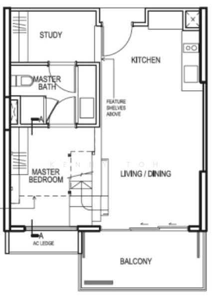 eCO, 213 Bedok South Avenue 3, 1 Bedroom, 635 sqft, Condominium For Rent, by Kenny Toh, 500199644 - PropertyGuru.com.sg