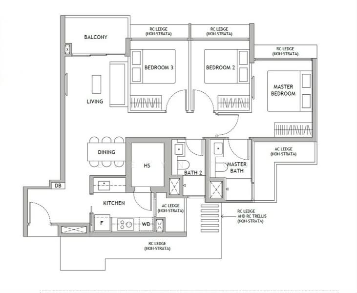 Dunearn House, 760 Dunearn Road, 3 Bedrooms, 872 sqft, Condominium For Sale, by Evelyn Foo, 500199681 - PropertyGuru.com.sg